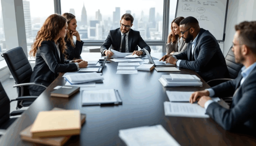 Infographic outlining nonprofit organizational structure and roles