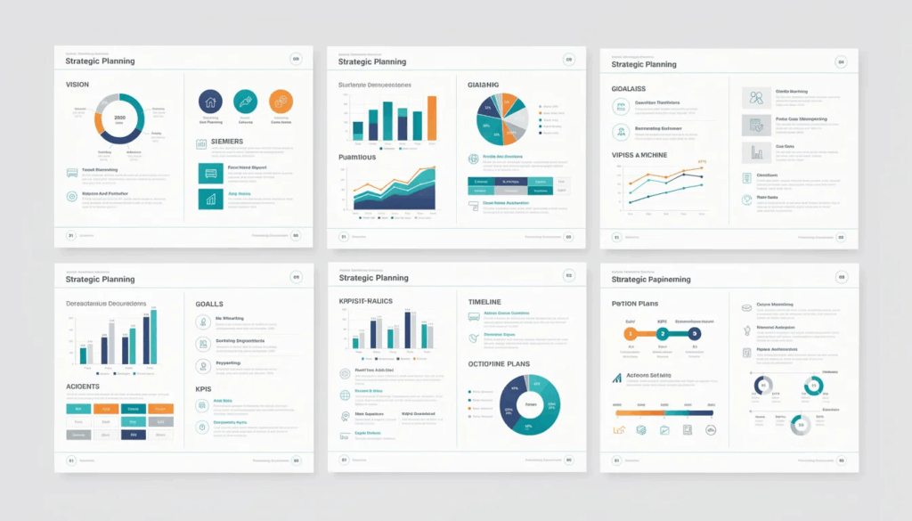 Timeline template for strategic planning in nonprofit organizations