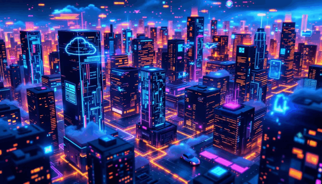 Dashboard monitoring cloud application uptime and user analytics