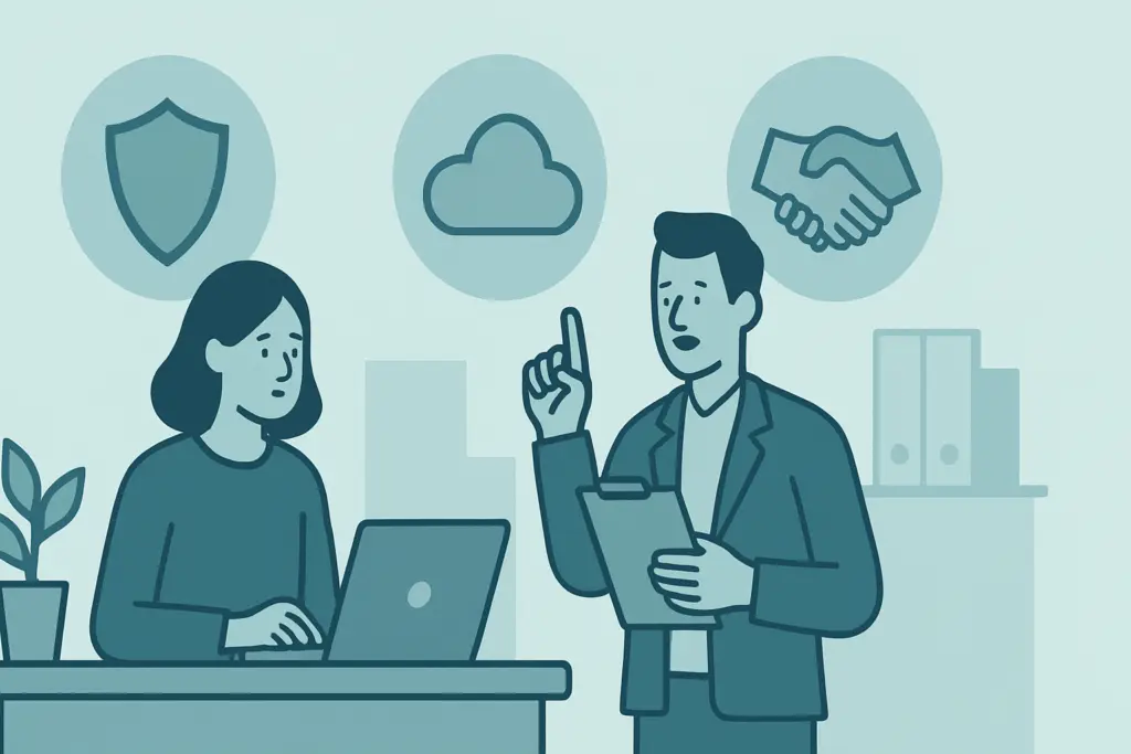 Outsourced IT services for nonprofits - team of specialists providing managed IT support