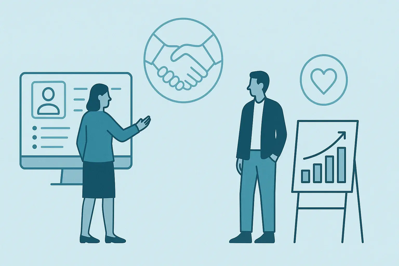 Scottship Solutions Bloomerang implementation partner illustration